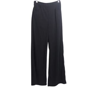 Halara High Waisted  Multiple Pockets Wide Leg Corduroy Work Pants Phantom Sz S